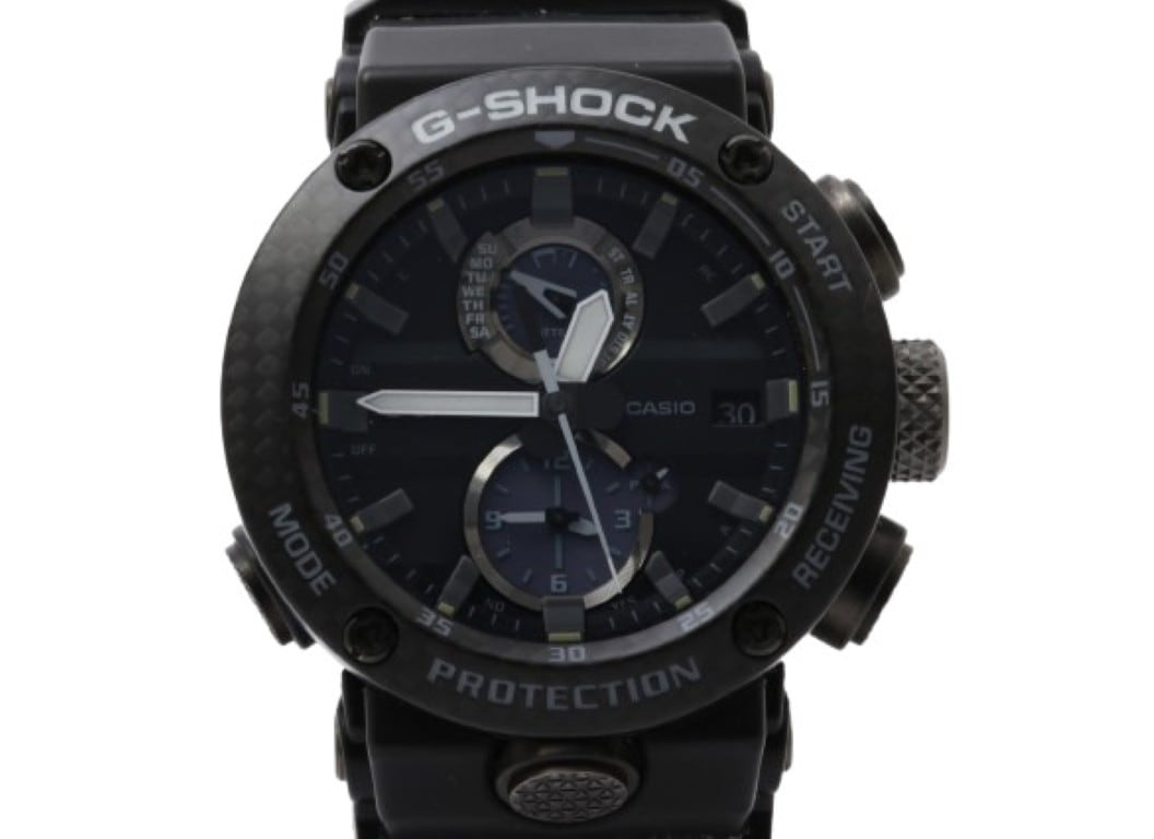 腕時計 G-SHOCKMASTER OF G - AIR GRAVITYMASTER GWR-B1000-1A1JF カーボン／カーボンファイバーインサートバンド - アナログ ブラック系【本物保証】