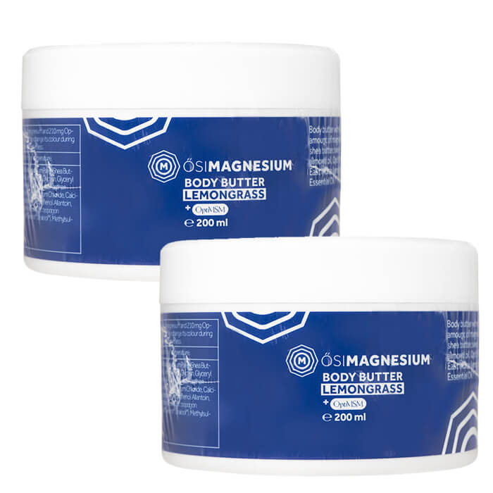 (OSIMAGNESIUM)オシマグネシウム マグネシウムボディバター+オプティMSM 200ml 2個 OptiMSM 海外直送日時指定不可 ヤマト国際便発送
