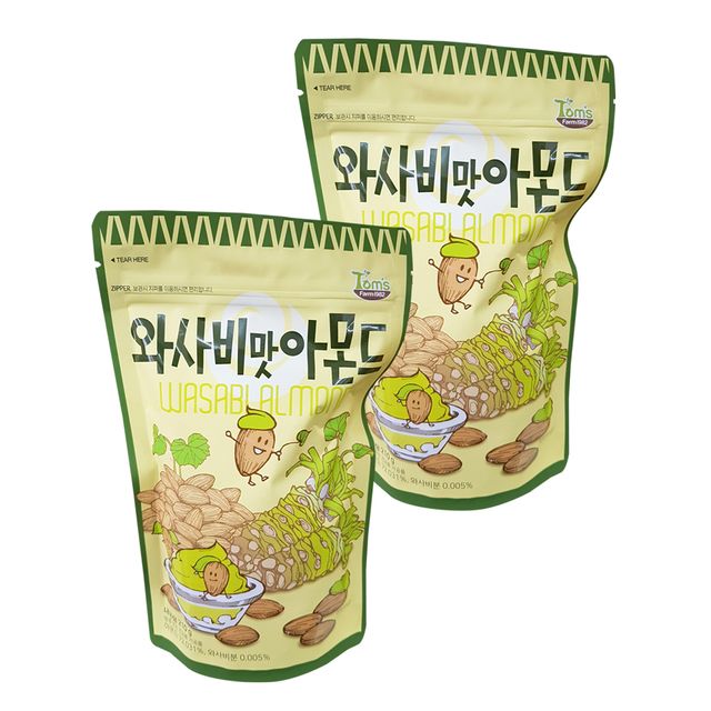 HBAF バフわさび味アーモンド190g x 6個