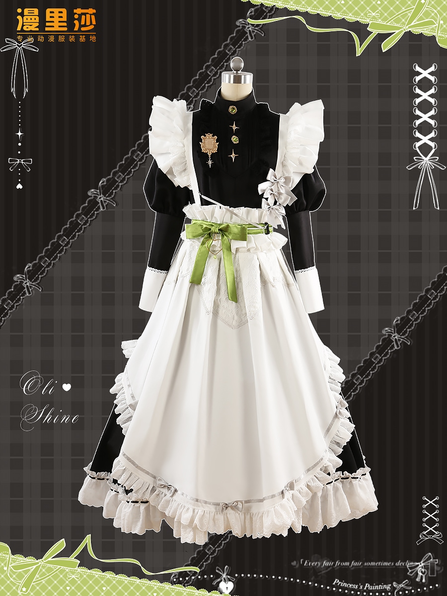 新世界カーニバル ジェントルホイップ オリバー オリーブ メン メイドコスチューム コス 衣装 ドレス 21,048円