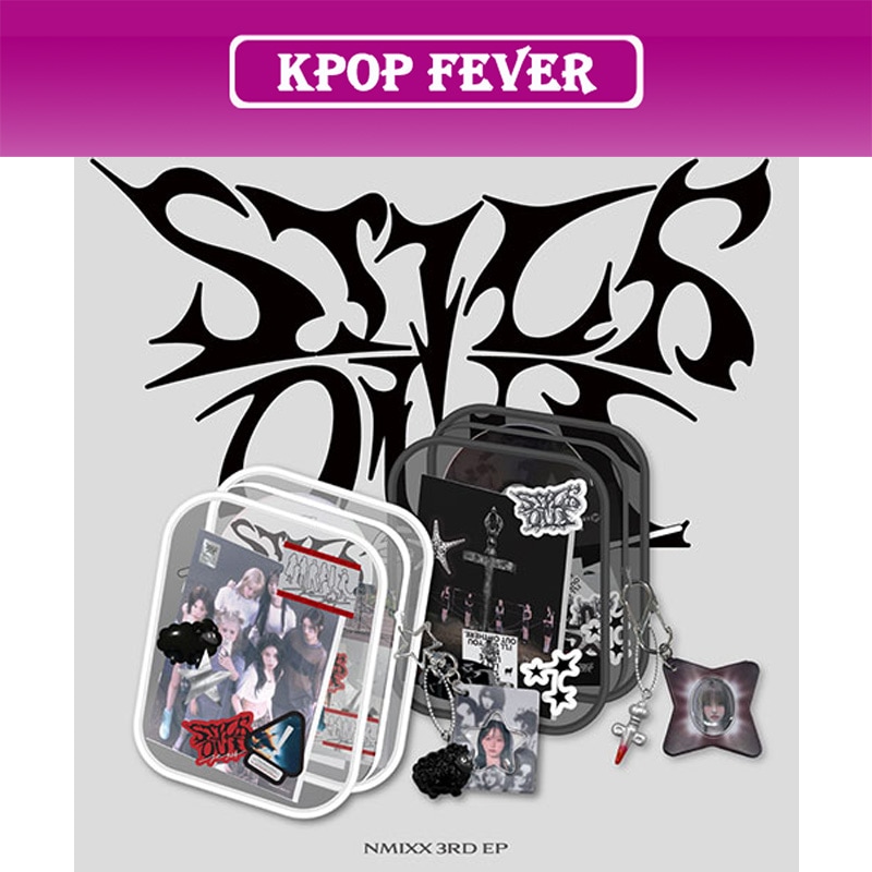 2種SET NMIXX Fe3O4: STICK OUT (LIMITED Ver.) 3rd Mini Album