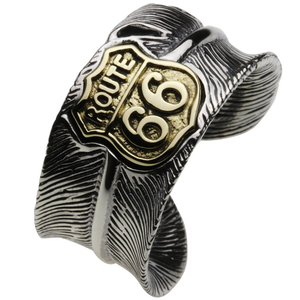 [セノーテ] ルート66フェザー リング【シルバー925 シルバーアクセサリー】 r0419