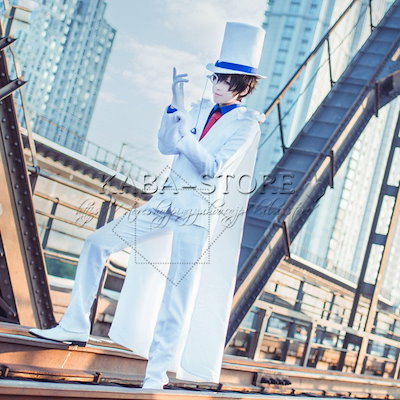 Amazon.co.jp: [OMG] 怪盗キッド コスプレ衣装 名探偵コナン