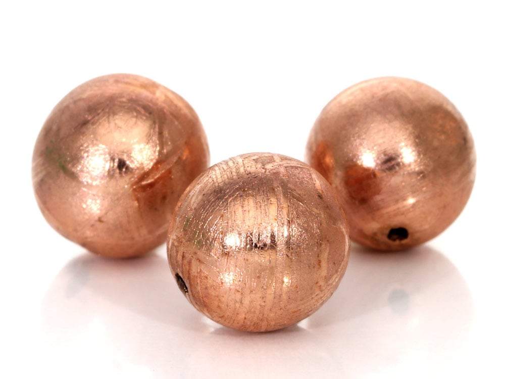 1粒売り ギベオン 隕石 8mm ピンクゴールド パワーストーン バラ売り 天然石 パワーストーン ばら売り ビーズ 穴あき 1玉売り アクセサリー パーツ ハンドメイド アクセサリーパーツ 材料 天