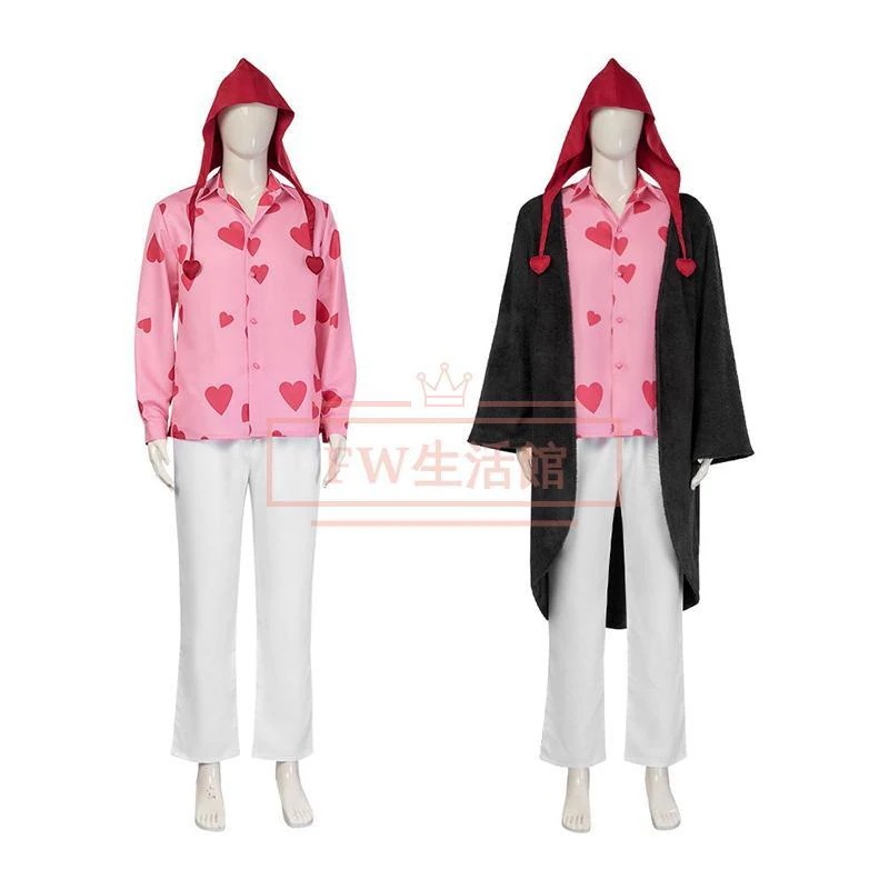 ONE アニメ 演出服 ハロウィン cos コスチューム 変装 PIECE（ワンピース）コラソン コスプレ衣装 ゲーム
