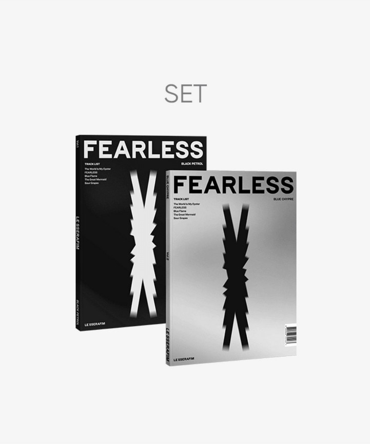 [正品] LE SSERAFIM - 1st Mini Album FEARLESS Set