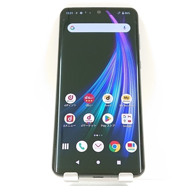 AQUOS zero2 SH-01M ドコモ アストロブラック 送料無料 本体 c08225 【中古】
