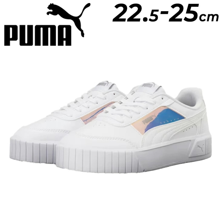 スニーカー 厚底 レディース シューズ キャリーナ ミア メタル コートスタイル コートスニーカー 女性用 レディーススニーカー 低反発インソール 婦人 靴 スニーカー スポーツMIX/405079