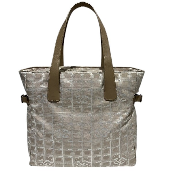 シャネル ニュートラベルライン トートGM バッグ トートバッグ レディース 【中古】