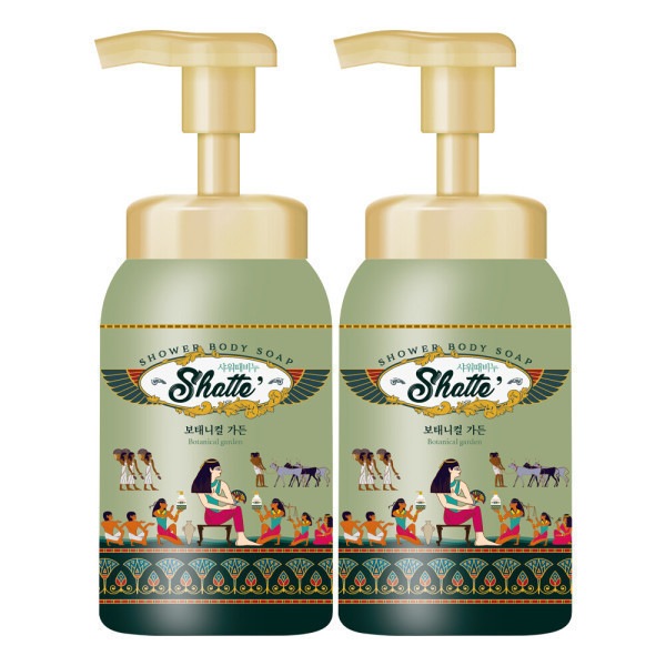 シャワー用石鹸 プレミアムバブル ボタニカルガーデン 600ml x 2個 (贈呈品なくなり次第贈呈終了)