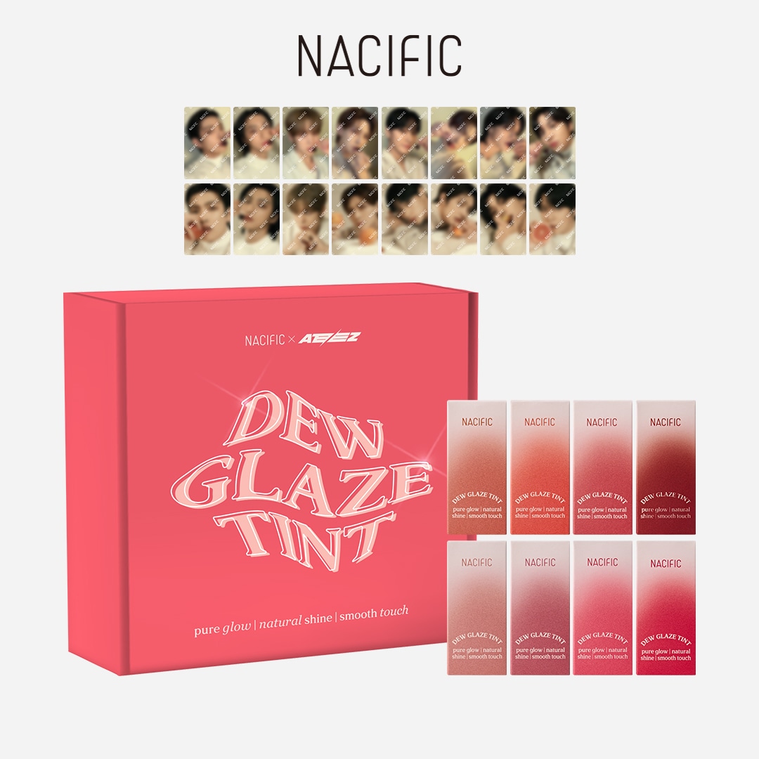 ATEEZ nacific コラボ　ティント、ハンドクリーム　セット NACIFIC X ATEEZ Shine Mood Slick Set – Coréelle