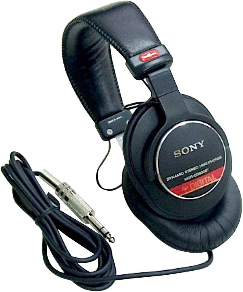 SONY 有線 密閉型スタジオモニターヘッドホン 黒 MDR-CD9ST