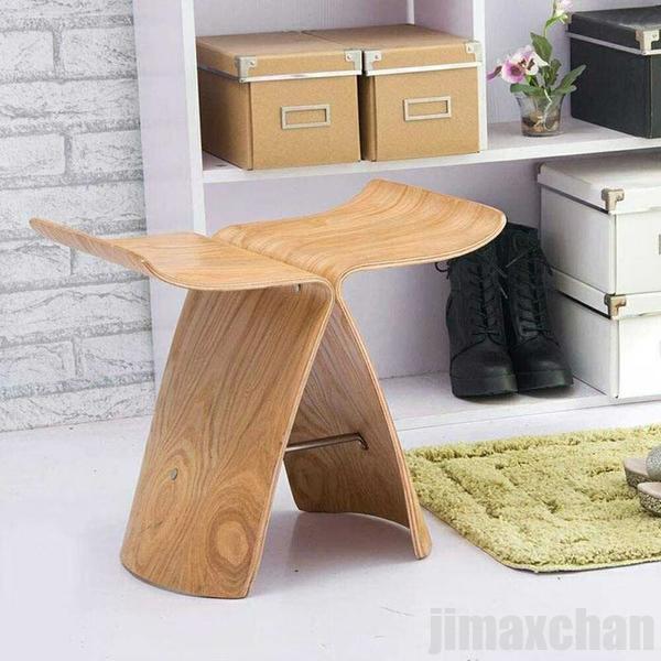 速達!バタフライスツール ブラウン リプロダクト品 ウッドチェア 木製チェア 木製スツール 木製椅子 木製イス スツール 椅子 イス 家具 ウッド チェア ナチュラル シンプル モ