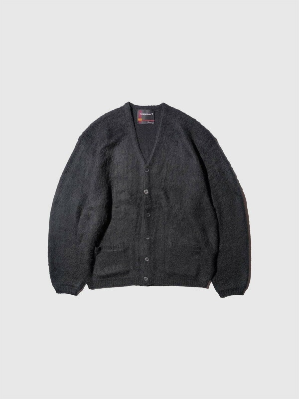 TOWNCRAFT タウン クラフト モヘア カーディガン モヘア調 ソリッド シャギー カーディガン TC25F012 SOLID SHAGGY CARDIGAN