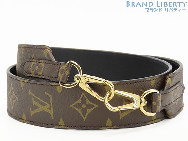 未使用ルイヴィトンモノグラムショルダーストラップ調節不可ノワールブラックブラウンJ02288 42,180円