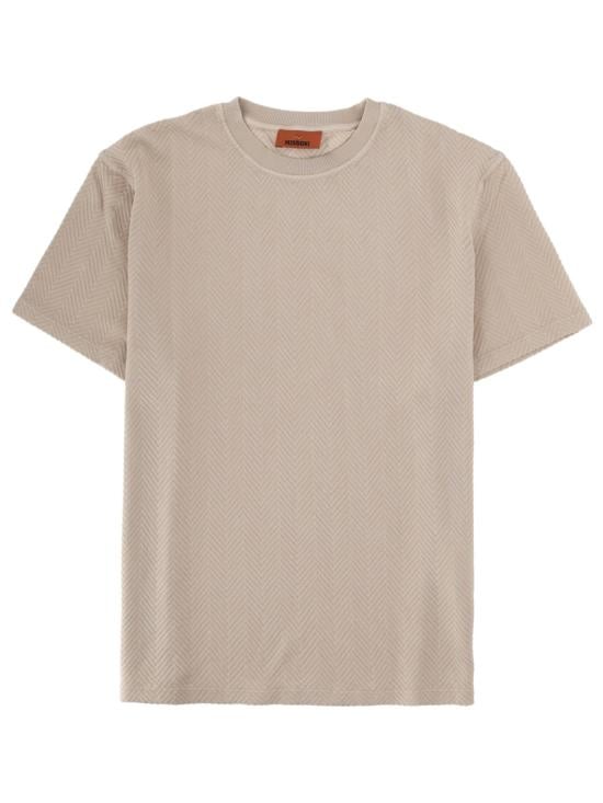 MISSONI Men T-Shirts US26SL06 BR014P40210 BEIGE