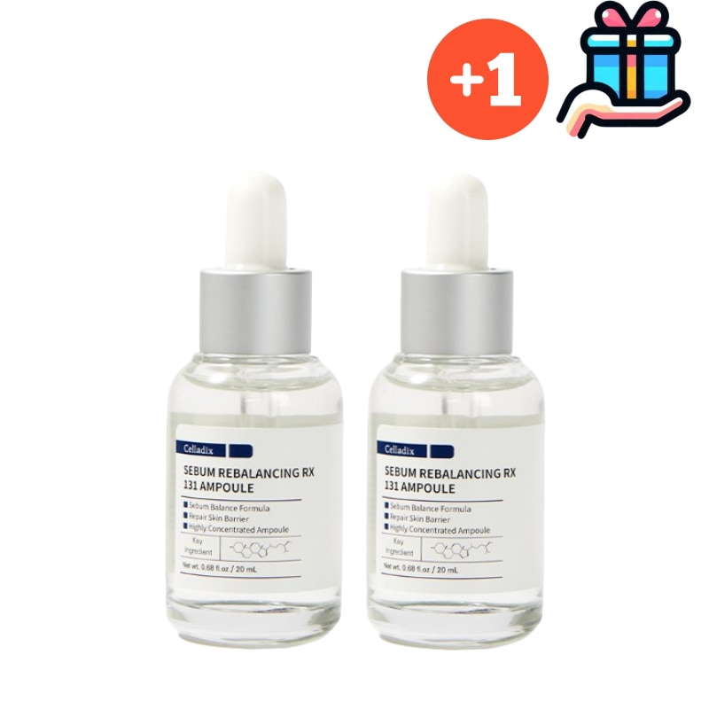 [人気商品1+1]セボム リバランス アルエックス 131 アンプル 20ml+20ml 全40ml デュオ企画 ニキビ性肌 皮脂ケア 正規品 アンプル 問題性肌