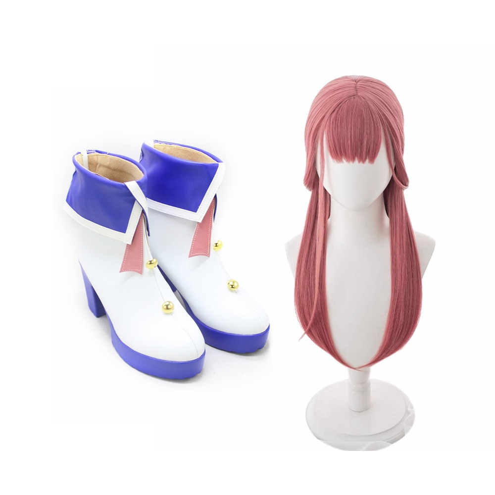 コスプレ靴+コスプレウィッグ 陸八魔アル ブーツ コスプレ 演出服 アニメ 祭り ハロウィン クリスマス 学園祭 文化祭 仮装 6,418円