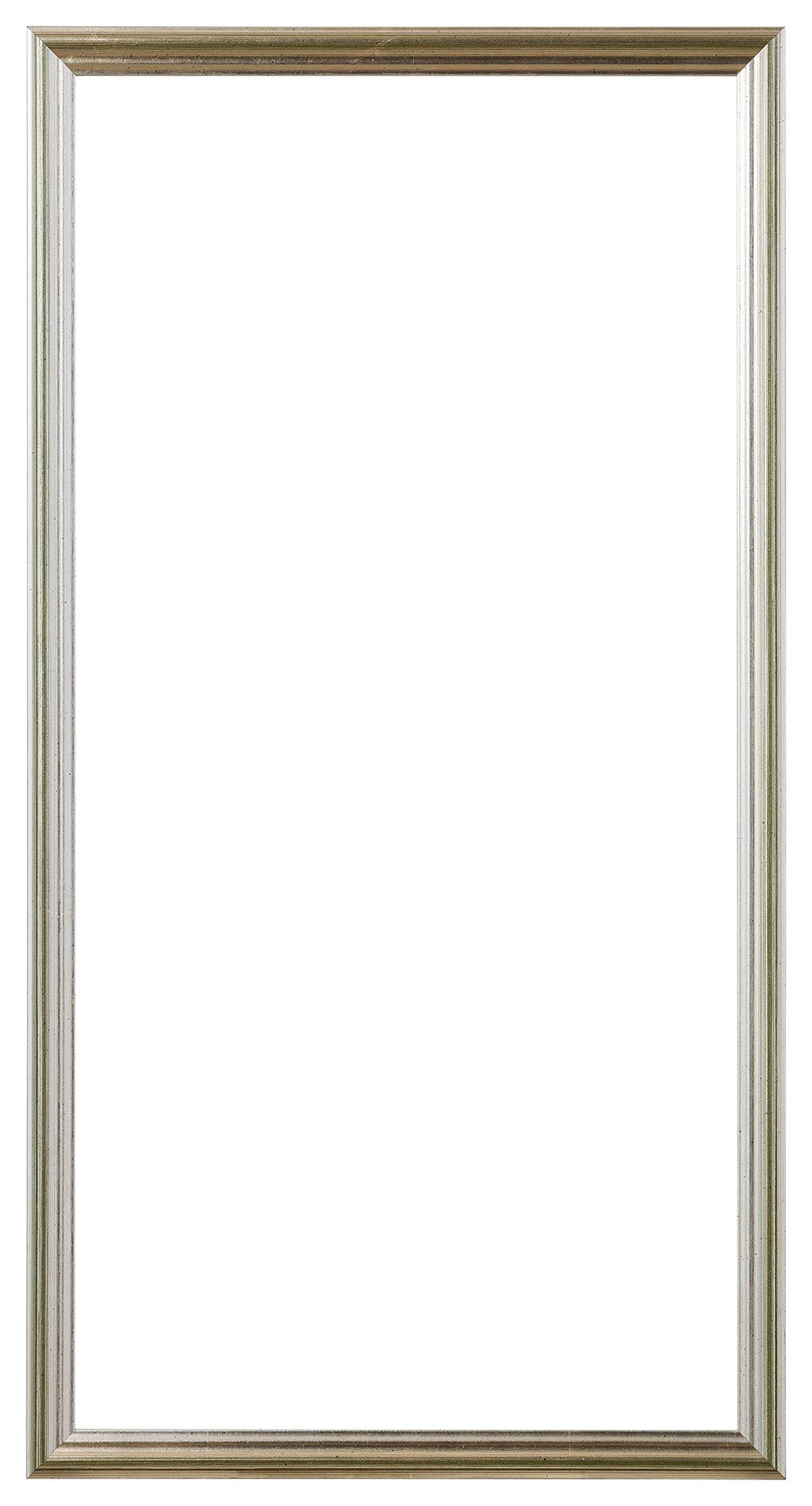 ラーソン・ジュール 額縁 フォークストン 50x25(内寸500x250mm) シルバーxグリーン