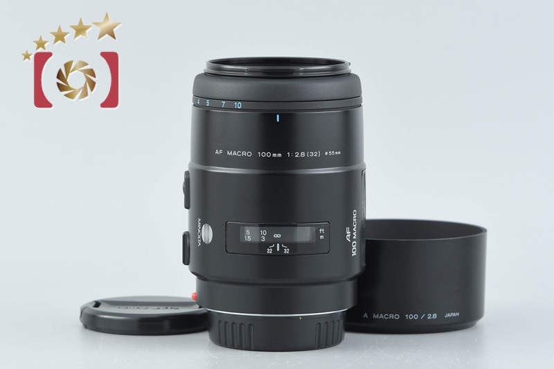 MINOLTA ミノルタ AF MACRO 100mm f/2.8 New
