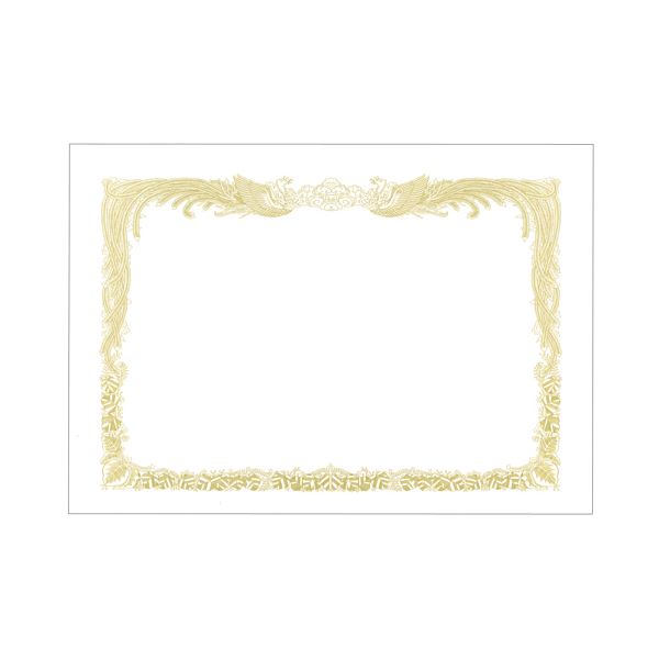 (まとめ) TANOSEE 賞状用紙 白 A4 タテ書用 1冊（10枚） (×30セット) 16,637円