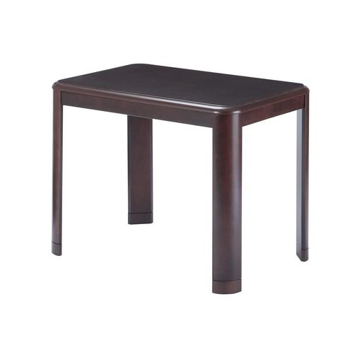 高さ調節機能付き ダイニングこたつ アコード 90X60CM ブラウン こたつのみ