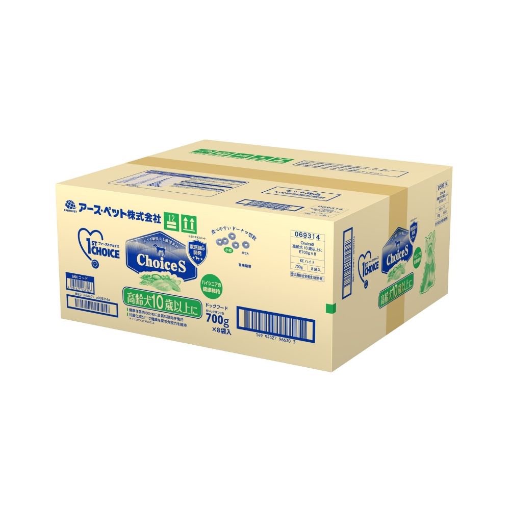 ドッグフード　ファーストチョイス　ＣｈｏｉｃｅＳ　高齢犬１０歳以上に　７００ｇX８袋入　ＣＲＣ45―05―54―15―00