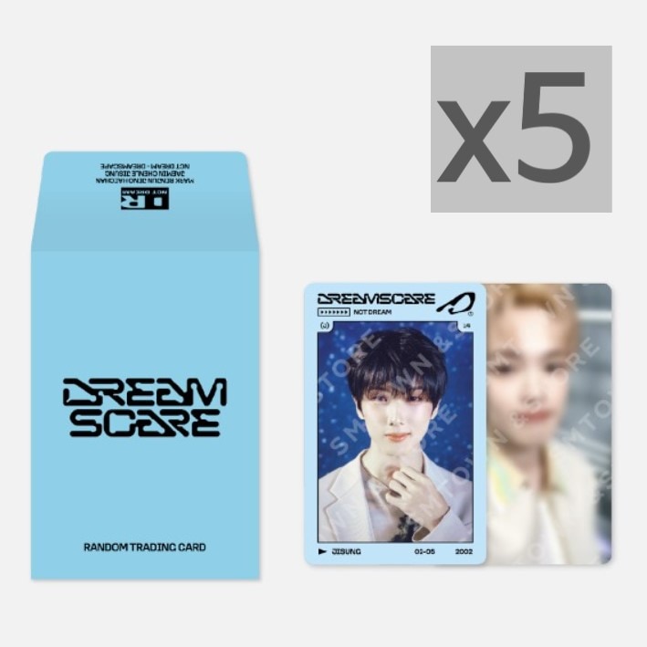 NCT DREAM RANDOM TRADING CARD SET A ver.5個 ‘DREAM FINDER : Chase The Light’
