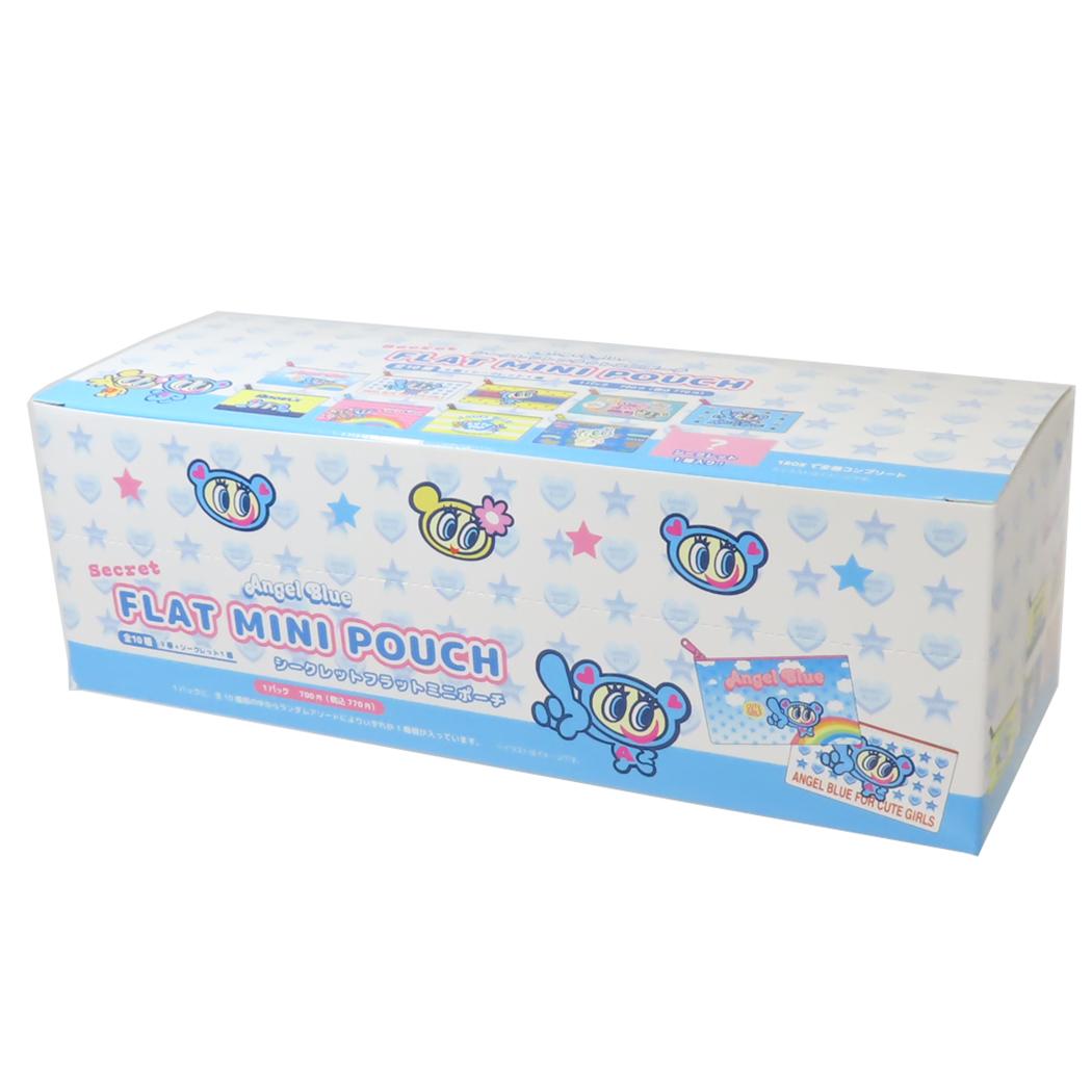エンジェルブルー ミニポーチ シークレットフラットミニポーチ 全10種 10個入セット