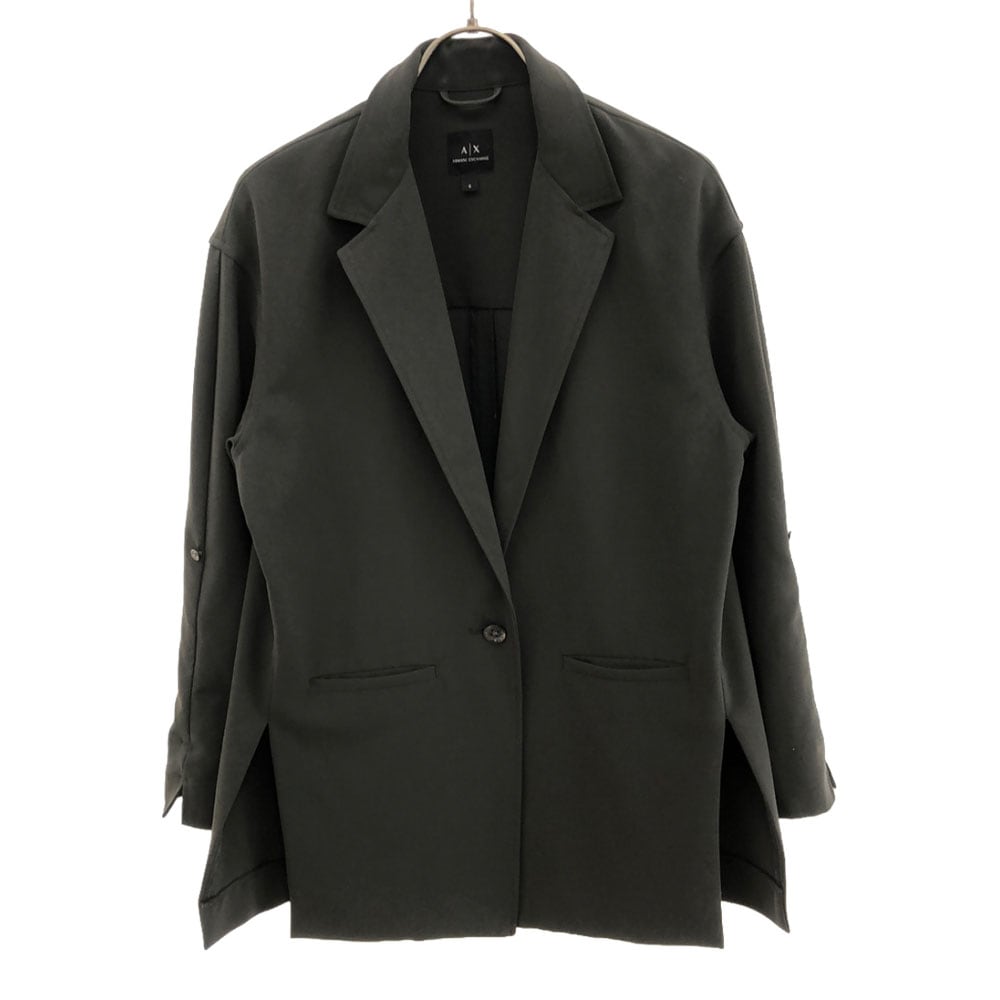 テーラードジャケット グレー レディース