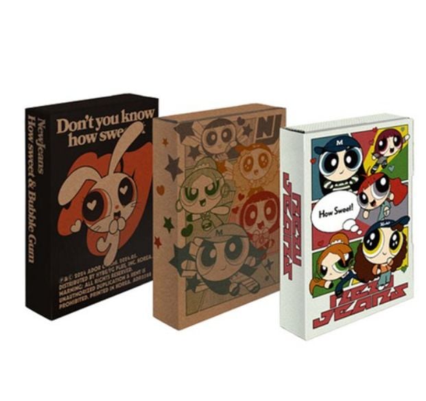 ニュージーンズ (NewJeans) - How Sweet ウィーバーズアルバム [3種SET]/韓国直送