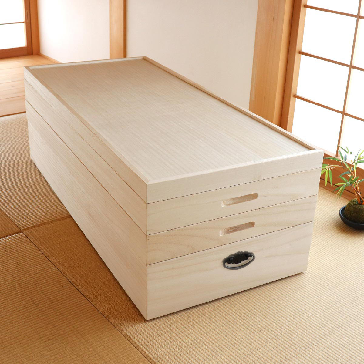 総桐衣裳ケース 桐衣装箱 3段 91cm 桐製 収納ケース 着物収納 総桐 衣裳ケース 桐衣裳箱 桐 衣装ケース 桐たんす 桐ダンス 桐箪笥 着物 収納 桐箱