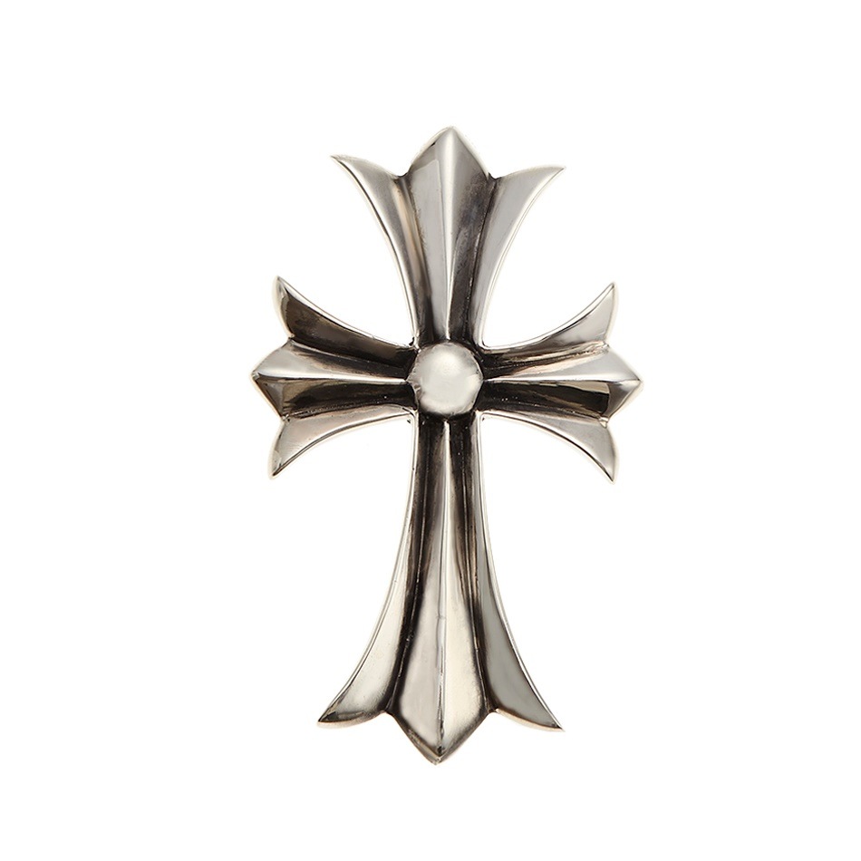 ペンダントトップ メンズ シルバー925製 トップのみ クロス 十字架 燻し加工 アンティーク調