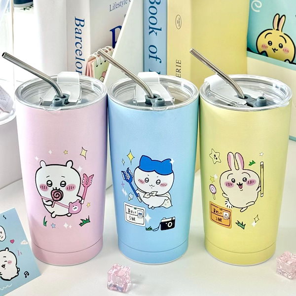 Qoo10] ちいかわ水筒 タンブラー カスタムサー