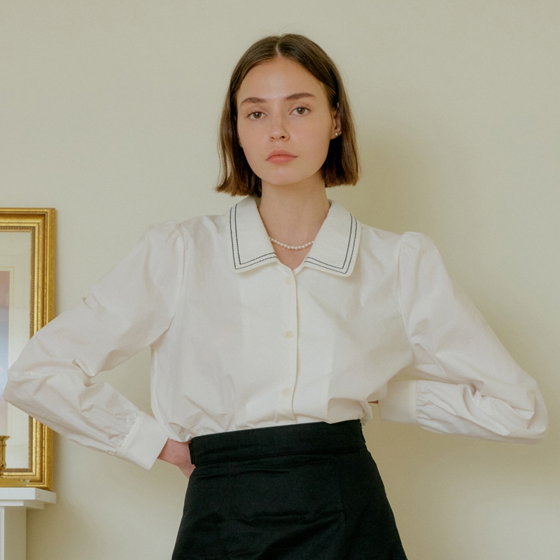 カラーステッチシャツ [2カラー]