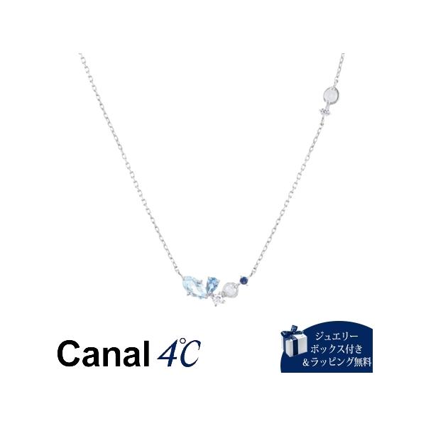 Canal 4℃ アクセサリー 【Summer Collection】 シルバー ネックレス トパーズ/シンセティックスピネル/キュービックジルコニア/人工石