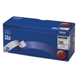 brother ブラザー工業 文字テープ/ラベルプリンター用テープ (幅：36mm) 5個入り TZe-261V 白に黒文字