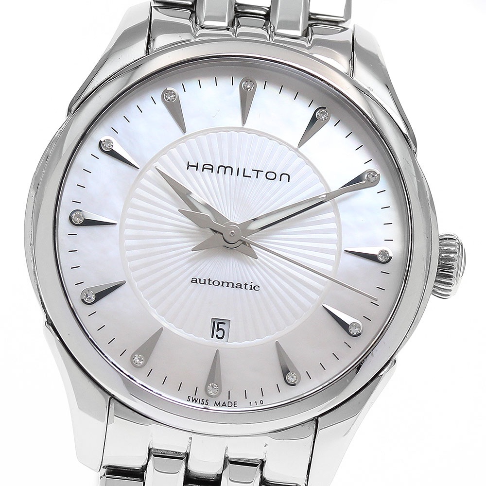ハミルトン HAMILTON H422150 ジャズマスター レディ シェル 自動巻き レディース _943800【中古】
