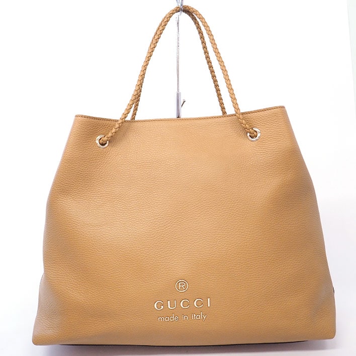 【美品】グッチ ロゴ ゴールド金具 380118520981 レディース【トートバッグ】