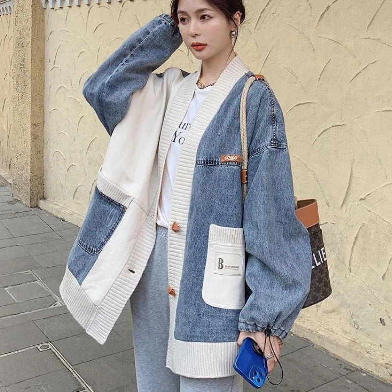2025春新作 デニムジャケット レディース 流行 高級 せっけいかんかく 上着 春アウター 韓国ファッション 4,999円