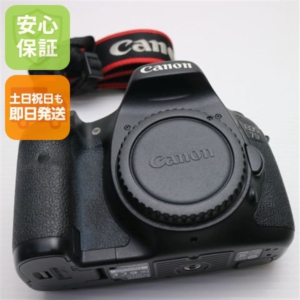 超美品 EOS 7D ブラック ボディ デジ1 Canon 124