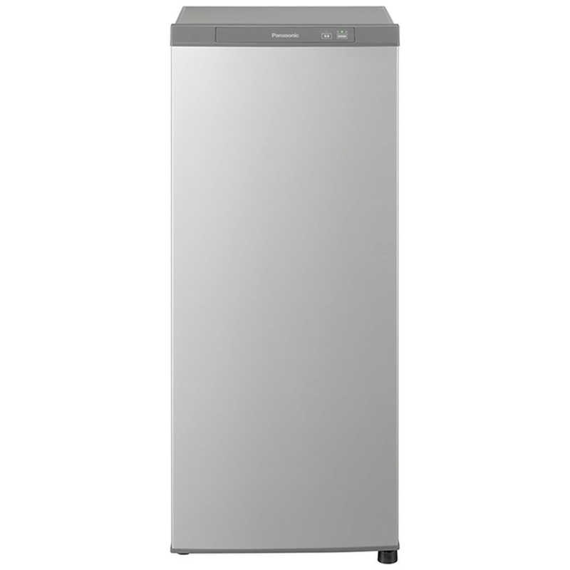 パナソニック　Panasonic　冷凍庫 1ドア 121L 右開き スリムタイプ ファン式 幅48cm シャイニーシルバー　NR-FZ120D-SS（標準設置無料）