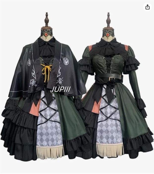 VTuber Juufuutei Raden 儒烏風亭らでん コスプレ衣装 風 コスチューム （ウィッグ 靴 別売り ） 19,272円