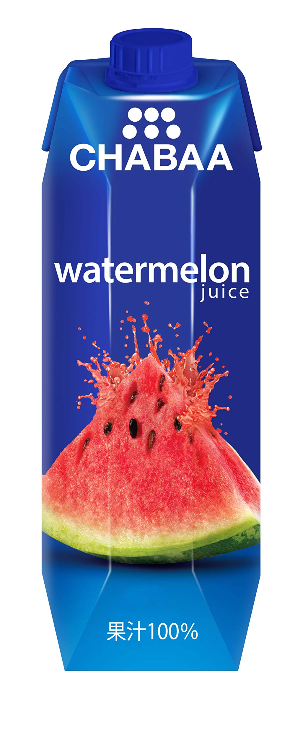CHABAA100% ジュース ウォーターメロン ×12本