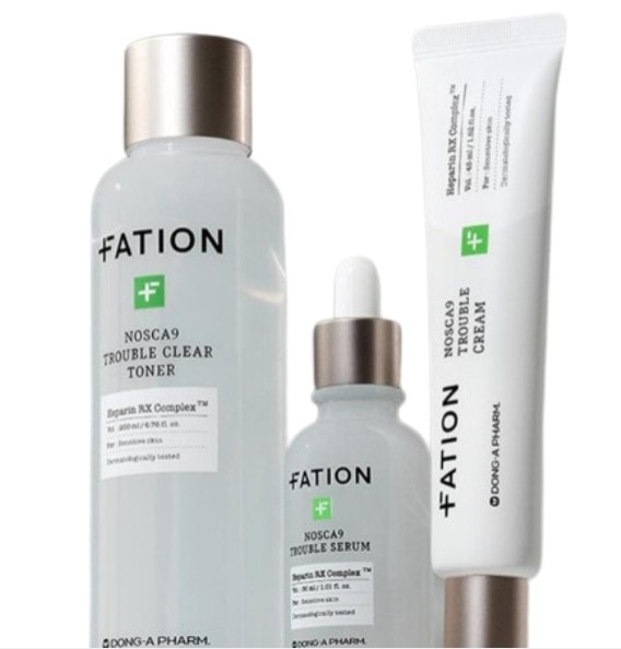 【 ノースカナイン トラブル クリア3点セット ]クリアトナー200ml+トラブルセラム50ml+トラブルクリーム 20ml ニキビ鎮静セラム 肌鎮静クリーム