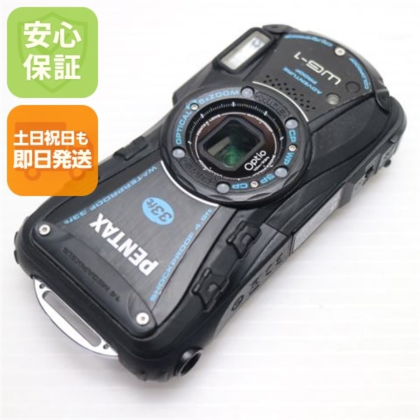 美品 Optio WG-1 ブラック PENTAX デジカメ 121
