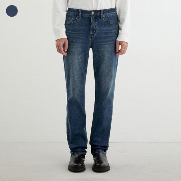 AK盆唐店 男性_起毛ティンインディゴリラックステーパー(MP4D9175)