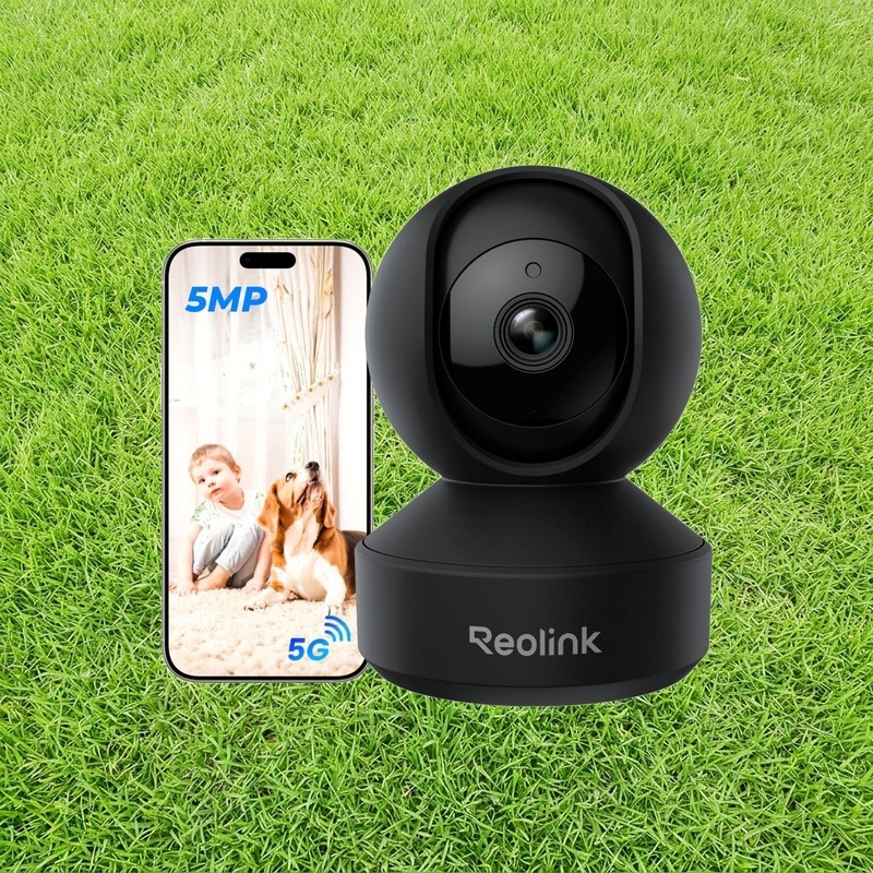 Reolink 見守りカメラ 3K 500万画素 2.4/5GHz WiFi 360度全方位 自動追尾と復帰 ペットカメラ AI人物/ペット/泣き声検知 ベビーモニター 防犯カメラ 室内 プライバシー
