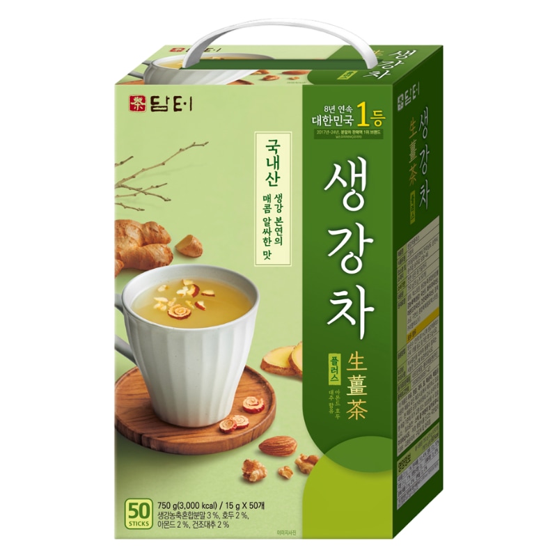 生姜茶プラス 50スティック韓国伝統茶