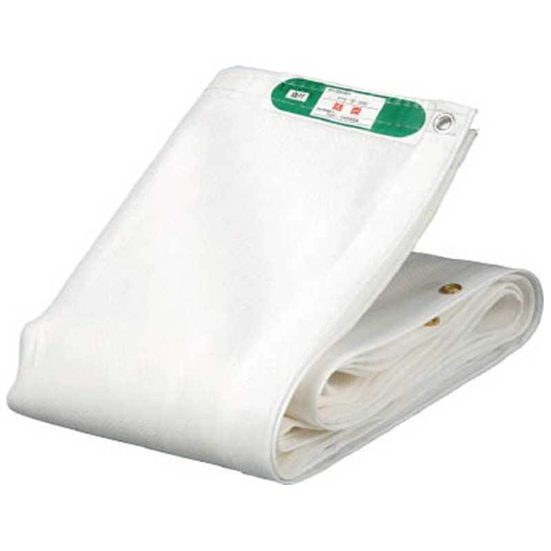 トラスコ中山　ストロングメッシュシート 1.8m×5.4m ホワイト　GM1854W